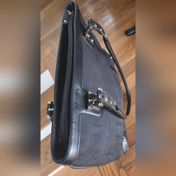 Etienne Aigner Black Logo Tote Bag - Picture 8 of 13